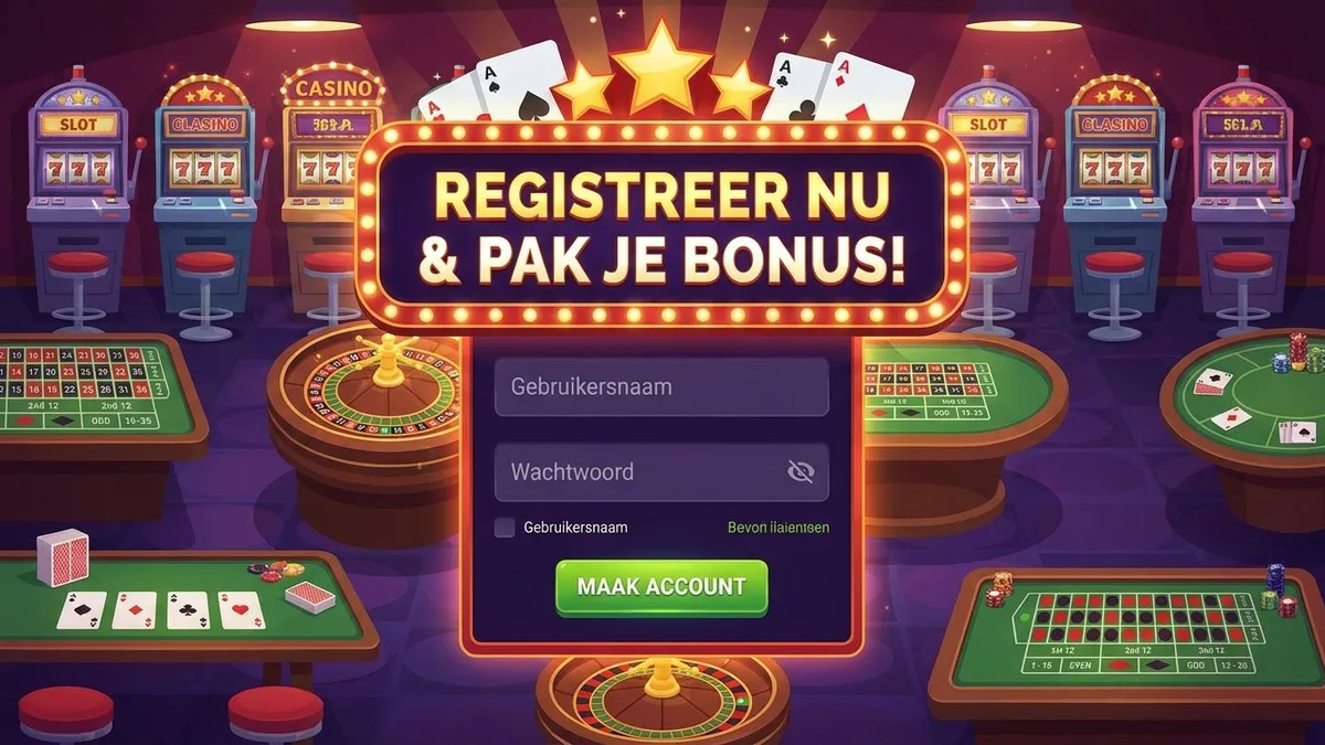 Aanmelden met bonus